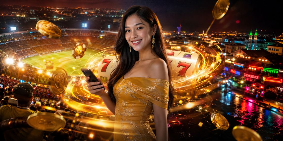 Permainan slot moden dengan tema Malaysia di Kota Bharu